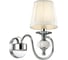 Бра ODEON LIGHT, ткань E14 1х40W MEDIA 4186/1W 2