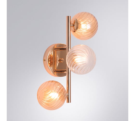 Бра ARTE LAMP ETEREO A5261AP-3GO