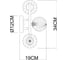 Бра ARTE LAMP ETEREO A5261AP-3GO 3