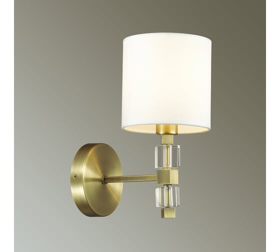 Бра ODEON LIGHT, ткань E14 1х40W PAVIA 4112/1W
