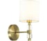 Бра ODEON LIGHT, ткань E14 1х40W PAVIA 4112/1W 1