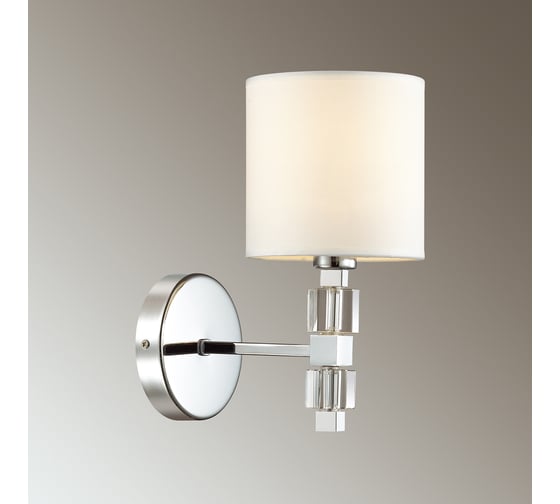 Бра ODEON LIGHT, ткань E14 1х40W PAVIA 4113/1W