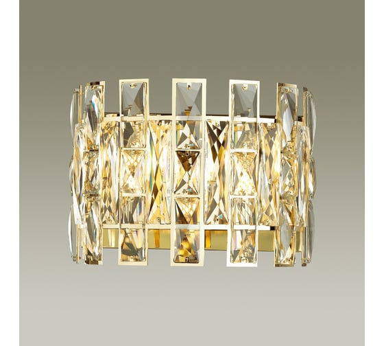Бра ODEON LIGHT, хрусталь E14 2*40W DIORA 4121/2W