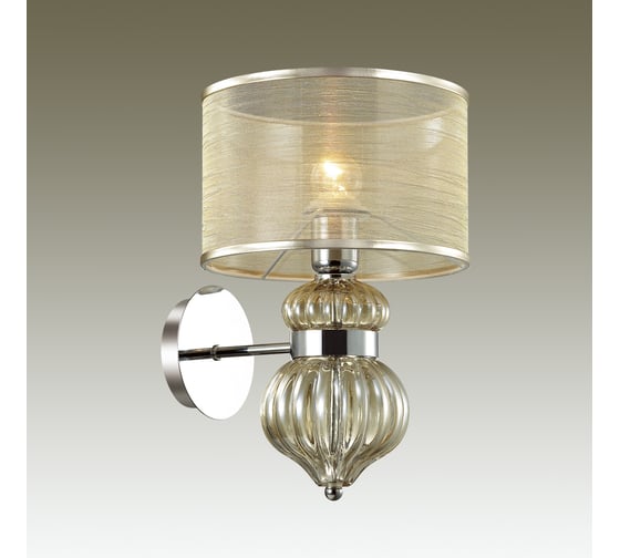 Бра ODEON LIGHT, ткань E27 1х40W LILIT 4687/1W
