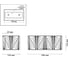 Бра ODEON LIGHT, хрусталь G9 2х40W BRITTANI 4119/2W 2