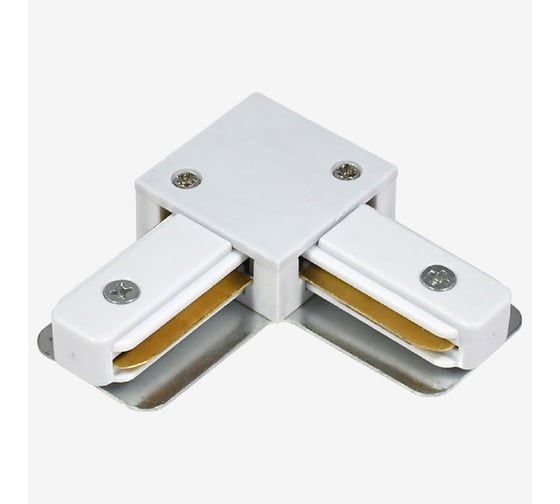 Коннектор L-образный Hesby Lighting для накладного шинопровода Skylite HSBL_0030 1