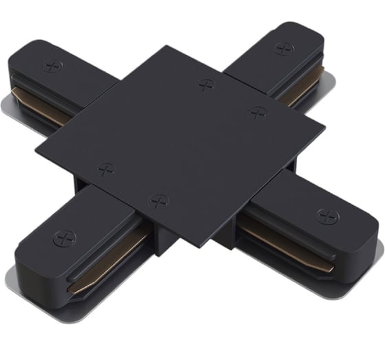Коннектор X-образный Hesby Lighting для встраиваемого шинопровода Skylite HSBL_0017 1
