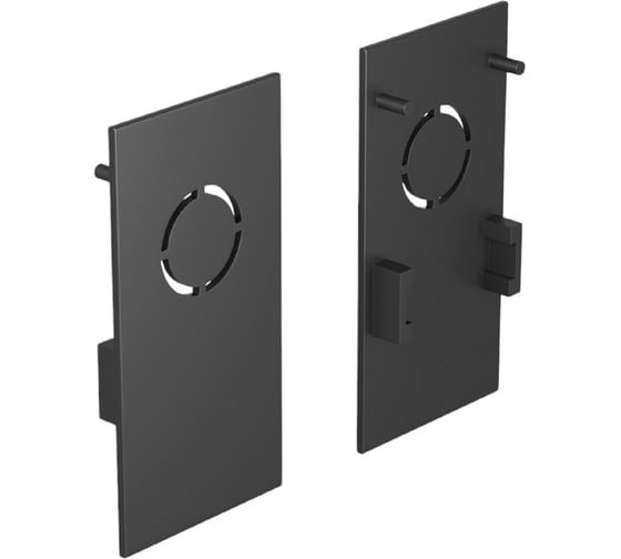 Заглушка Hesby Lighting для накладного шинопровода, 2 шт. ElDeko HSBL_0057 1