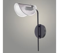 Бра РОСТОК MB9004/1AW BK матовый черный 1x40W Е14 h370, LWS23 988032771