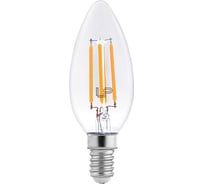 Светодиодная лампа LEDS POWER Filament C35 E14 6Вт 4000К 007083