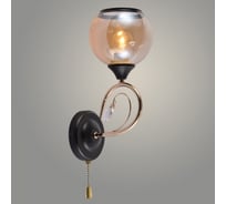 Бра РОСТОК XA1455/1W BK+FGD черный/золото 1x60W E27 h310, HN23 988371821