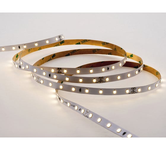 Светодиодная лента LEDS POWER 2835 64/м (6Вт/м) 24В теплая LUX160 006079