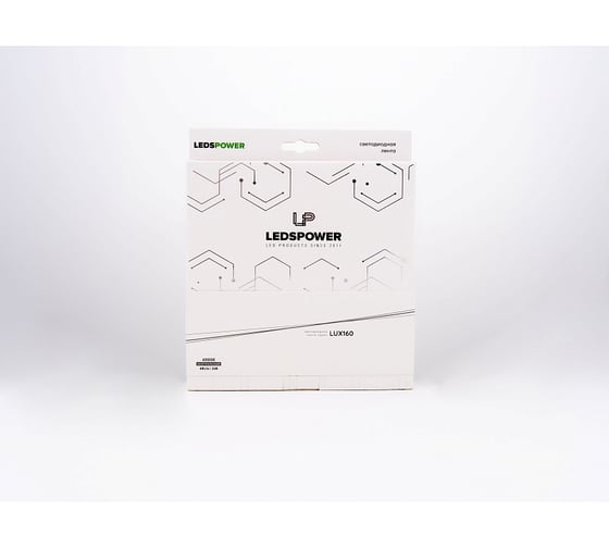 Светодиодная лента LEDS POWER 2835 64/м (6Вт/м) 24В нейтральная LUX160 006062