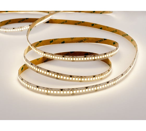 Светодиодная лента LEDS POWER 2835 240/м (22Вт/м) 24В теплая LUX160 006239