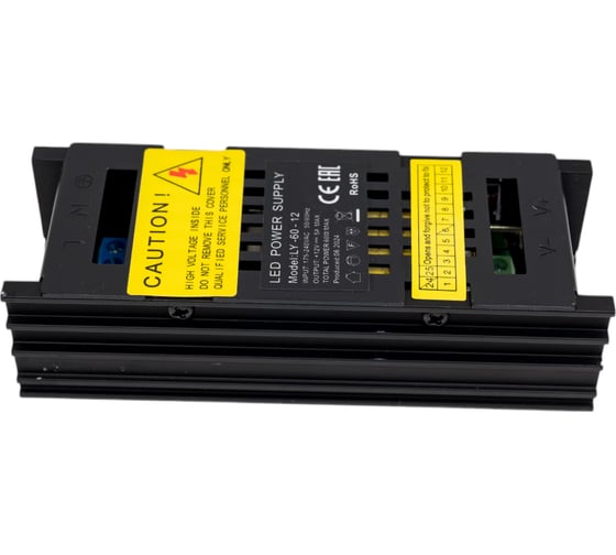 Блок питания LEDS POWER 60Вт 12В BLACK 002965