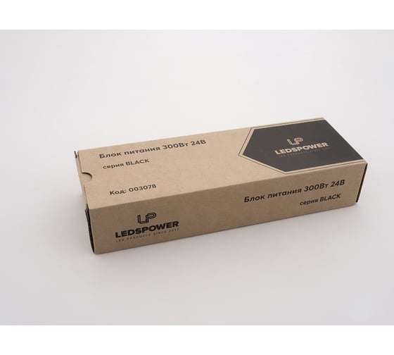 Блок питания LEDS POWER 300Вт 24В BLACK 00 3078