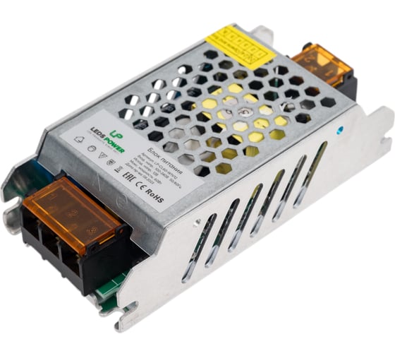 Блок питания LEDS POWER 60Вт 12В ULTRA SLIM 000824
