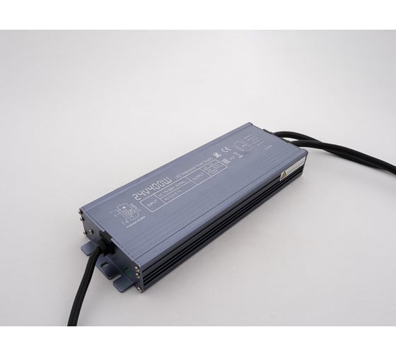 Блок питания LEDS POWER 400Вт 24В IP67 алюминий SLIM 003467 1