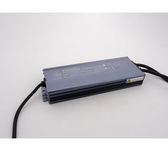 Блок питания LEDS POWER 400Вт 24В IP67 алюминий SLIM 003467