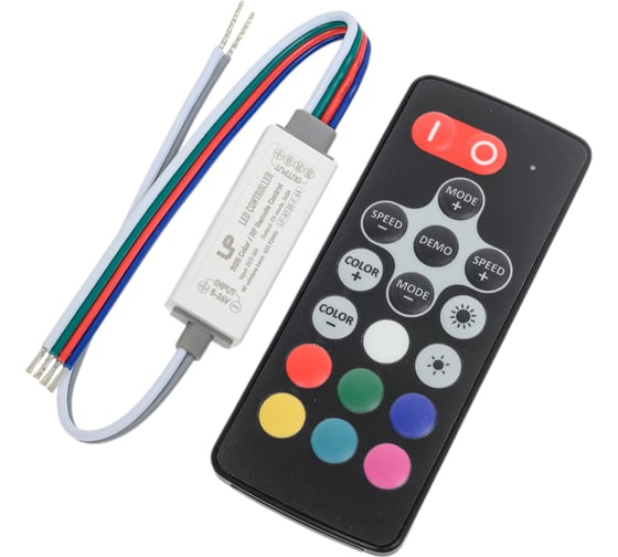 Контроллер LEDS POWER RGB R-130 Mini RF 6A 003740