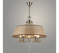 Люстра РОСТОК NH5322/5 AB бронза 5x60W E27 d510 h760, QH22 988025122