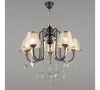 Люстра РОСТОК NH5269/5 COF+FGD кофе/золото 5x60W E27 d660 h610, QH22 988028319