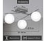 Люстра поворотная с пультом Citilux DORSY LED Матовый Хром CL223131 7