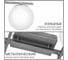 Люстра поворотная с пультом Citilux DORSY LED Матовый Хром CL223131 15