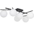 Люстра поворотная с пультом Citilux DORSY LED Чёрная CL223162 18