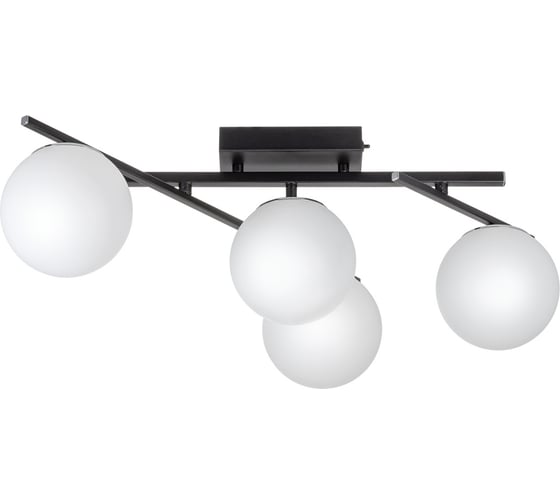 Люстра поворотная с пультом Citilux DORSY LED Чёрная CL223142