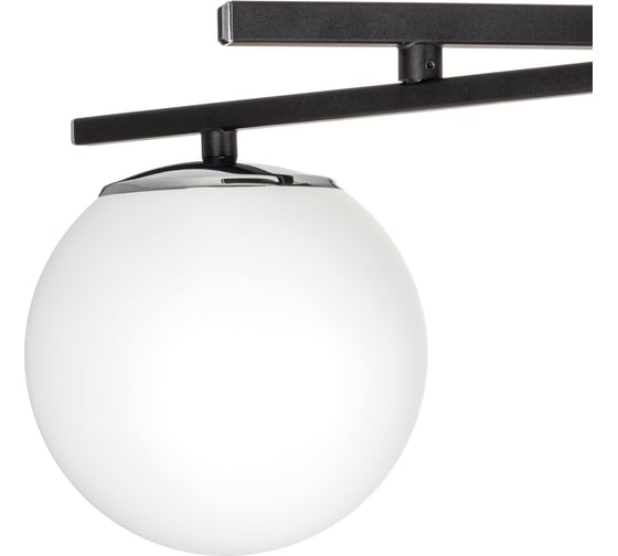 Люстра поворотная с пультом Citilux DORSY LED Чёрная CL223142