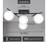 Люстра поворотная с пультом Citilux DORSY LED Чёрная CL223142 7