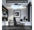 Люстра поворотная с пультом Citilux DORSY LED Чёрная CL223142 16