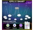 Умная подвесная люстра Citilux ATMAN SMART LED RGB Матовый Хром CL226A091 3
