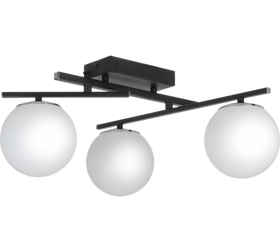 Люстра поворотная с пультом Citilux DORSY LED Чёрная CL223132 1