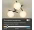 Люстра поворотная с пультом Citilux DORSY LED Чёрная CL223132 9