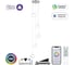 Умная каскадная люстра Citilux ATMAN SMART LED RGB Матовый Хром CL226A051 2