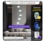 Умная каскадная люстра Citilux ATMAN SMART LED RGB Матовый Хром CL226A051 4