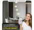 Умная каскадная люстра Citilux ATMAN SMART LED RGB Матовый Хром CL226A051 5