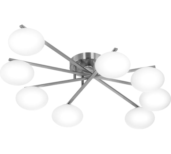 Умная люстра Citilux ATMAN SMART LED RGB Матовый Хром CL226A181