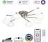 Умная люстра Citilux ATMAN SMART LED RGB Матовый Хром CL226A181 2