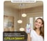 Умная каскадная люстра Citilux ATMAN LED RGB Матовый Хром CL226A031 5