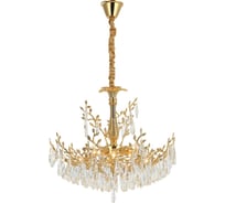 Люстра хрустальная подвесная Citilux RITZ Золото CL310082