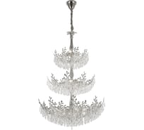 Люстра хрустальная подвесная Citilux RITZ Хром CL310261