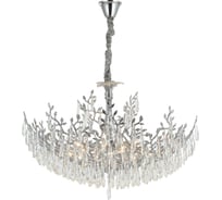 Люстра хрустальная подвесная Citilux RITZ Хром CL310081