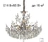 Люстра хрустальная подвесная Citilux RITZ Хром CL310081 2