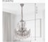Люстра хрустальная подвесная Citilux RITZ Хром CL310061 4