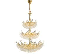 Люстра хрустальная подвесная Citilux RITZ Золото CL310262