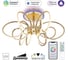Умная люстра Citilux SALMA SMART RGB LED Золото CL224A162 2