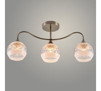 Люстра РОСТОК XA1540A/3 AB бронза 3x60W E27 d570 h260, HN23 988034630